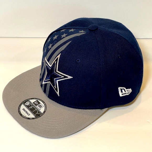 Dallas Cowboys Flag SnapBack Hat - Picture 2 of 5